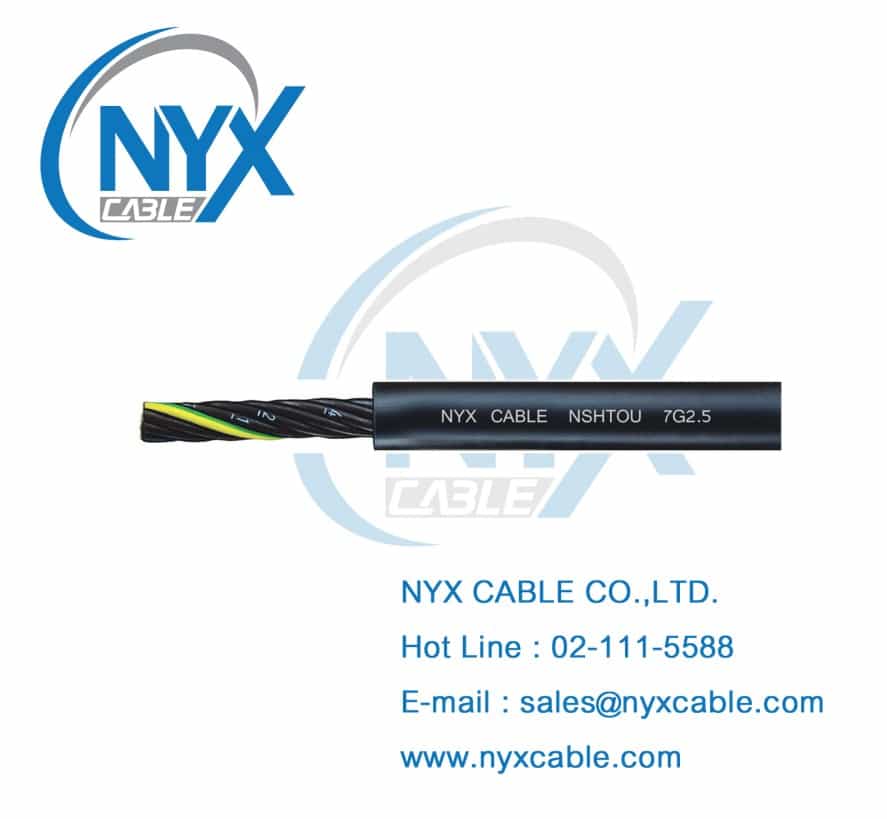 NSHTÖU สายไฟทนแรงดึงงาน Cable Reel